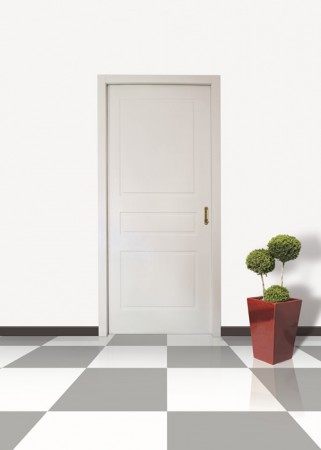 Porta Tamburata mod. Alessio (laccata/pantografata), disponibile in tutti i colori Ral. Disponibile in vari disegni.